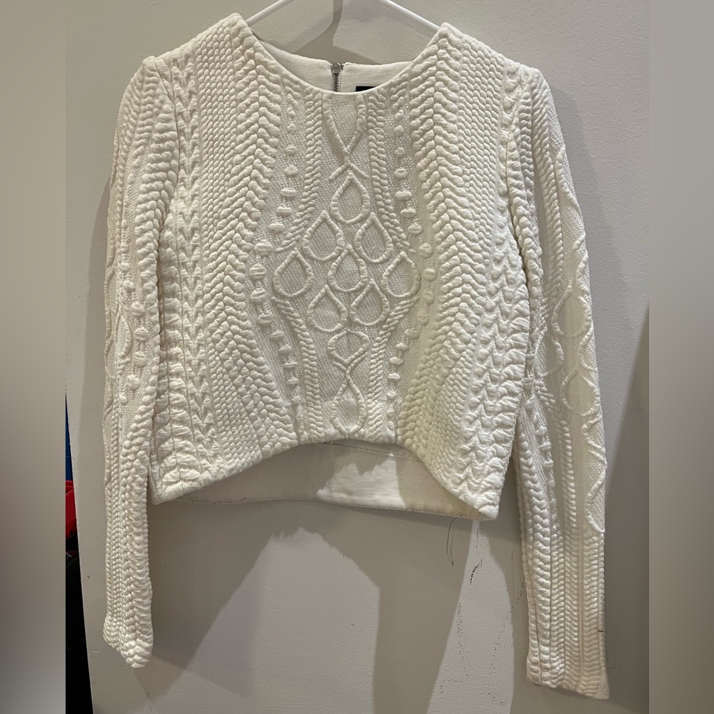 NICHOLAS cropped sweater